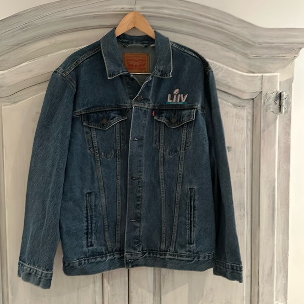 Limited edition Super Bowl LIV Levi’s denim jacket